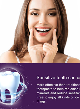 Purple Toothpaste Gently Clean Teeth Sta Fresh Odor Daily Ca