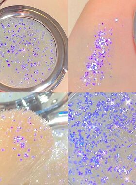 Monochrome Highlighter Palette Polarized Glitter Eye Shadow