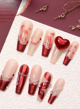 2pcs Metallic Magic Mirror Gold Silver Chrome Nail Powder Mi