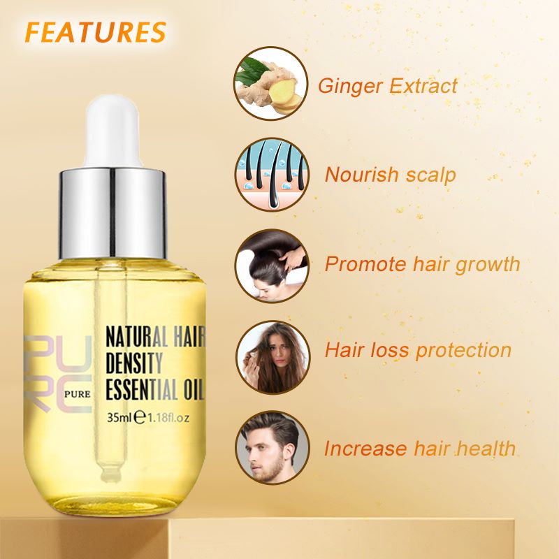 Ginger Hair Growth Products Prevent Hair Loss Essential Oil - 图2