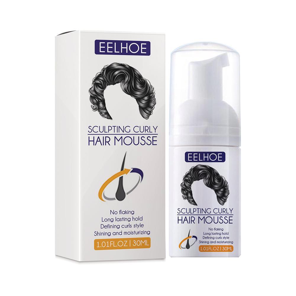 Hair Curl Mousse Natural Curl Boost Sculpting Hair Bounce Cr - 图1