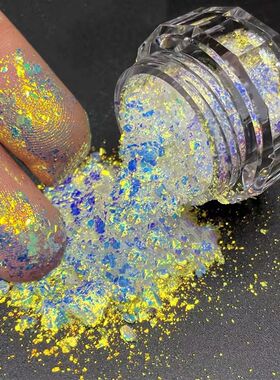 1*Nail Chameleon Glitter Flakes Multi-Chrome Holographic Nai