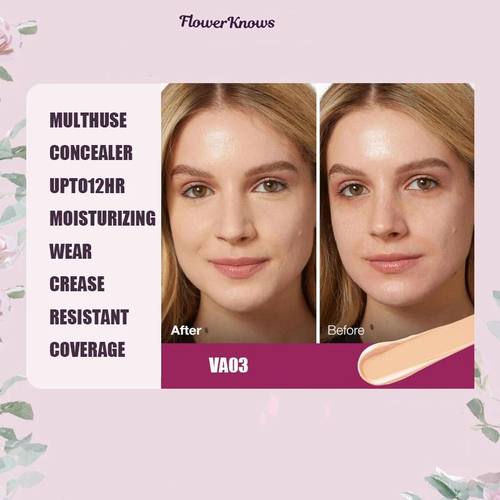 Flower Knows Midsummer Concealer Lightweight Cream With Hyal - 图2
