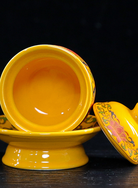 供水杯陶瓷供杯佛前供奉水杯