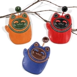 Вместительная и большая милая ключница, универсальные ключи от машины ручной работы, Южная Корея, из натуральной кожи