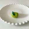 Niche cute oil dripping macaron color apple ring sweet temperament age-reducing girlish ins style ring