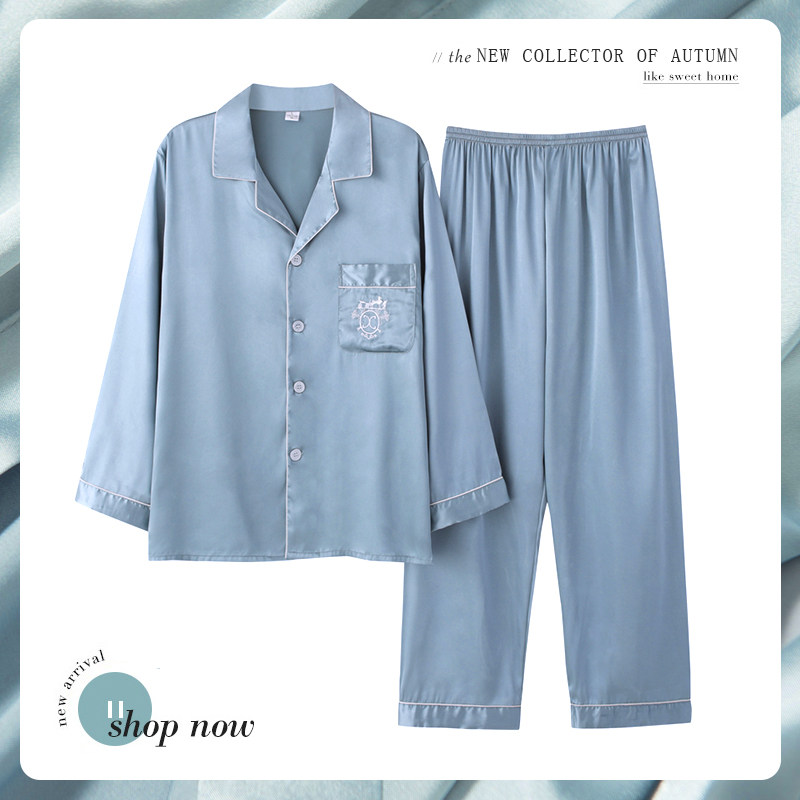 2套价情侣睡衣春夏季薄款冰丝绸女士性感吊带两件套家居服男长袖,淘宝优惠券,粉丝福利购,淘宝优惠卷