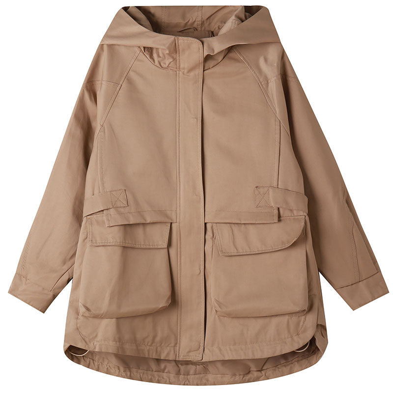 工装女士2020年新款韩版宽松短外套 法韩妮短外套