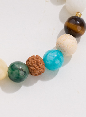 莲花星月菩提手链串珠女天然红玛瑙十全十美水晶手串手饰定制批发