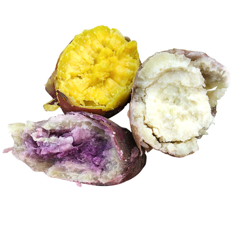 网红冰淇淋一点红新鲜爆皮王番薯 享康食品番薯