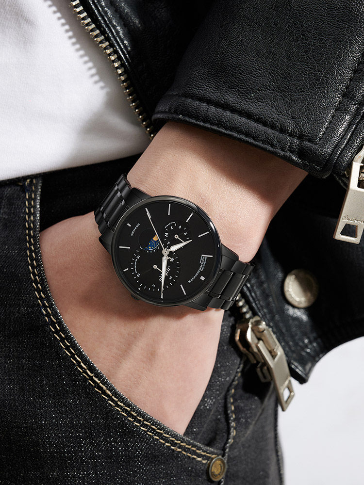 聚利时韩版酷帅时尚商务日历男士多功能防水钢带手表男JAH139 聚利时韩版酷帅时尚商务日历男士多功能防水钢带手表男JAH139