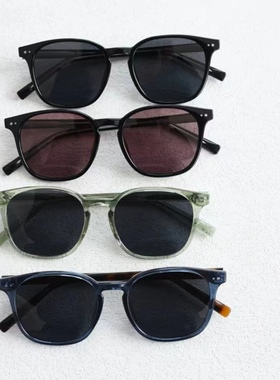 小脸韩版偏光海边小脸太阳镜开车