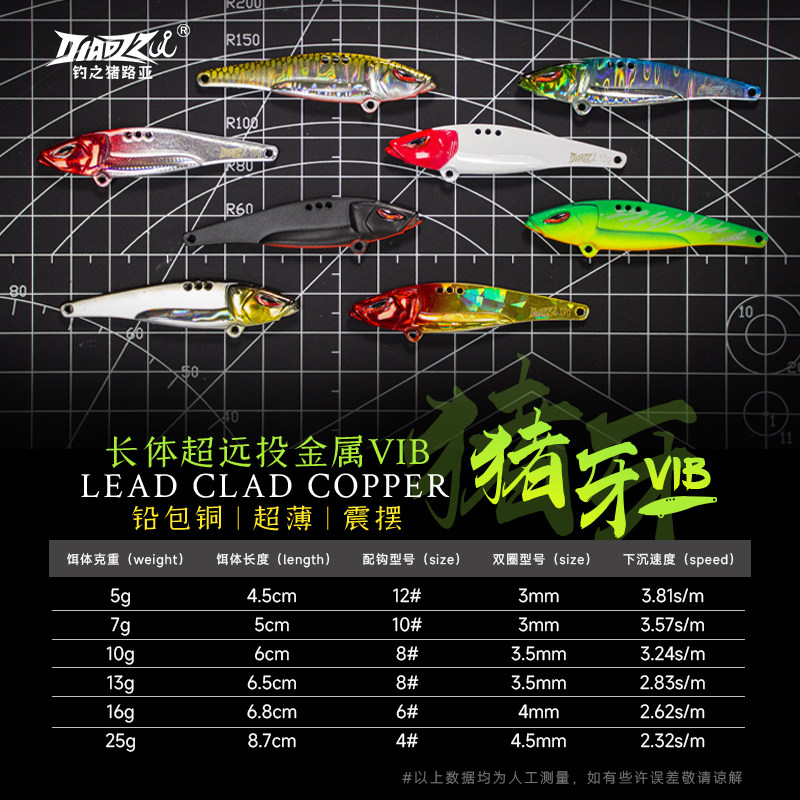 钓之猪路亚饵龙牙vib铅包铜微物金属铁板远投钓翘嘴鲈鱼鳜鱼假饵,淘宝优惠券,粉丝福利购,淘宝优惠卷