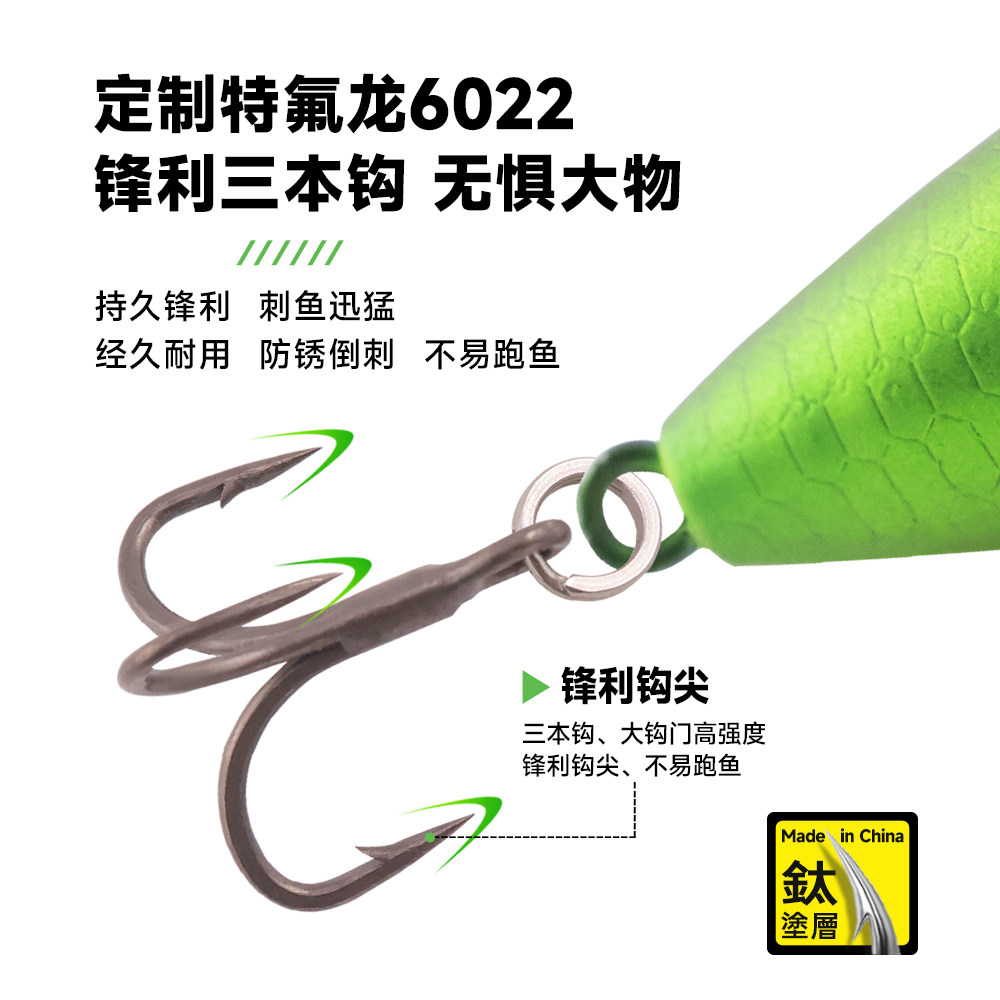 钓之猪路亚饵精灵狗水面系微物之字狗浮水远投钓军鱼鲈鱼翘嘴假饵,淘宝优惠券,粉丝福利购,淘宝优惠卷