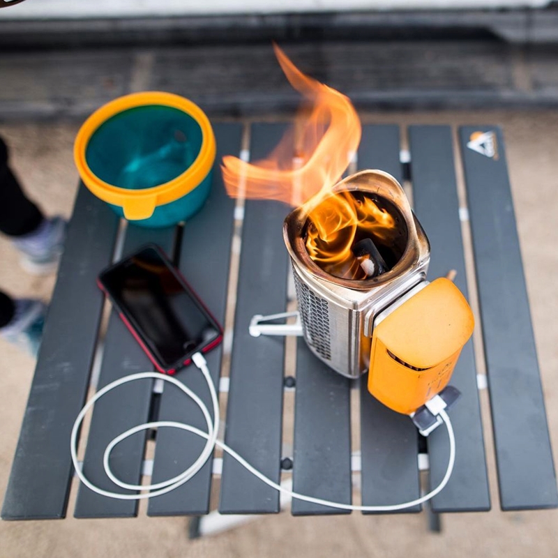 Biolite CampStove 2+户外野炊露营无烟柴火炉烤炉可火力发电炉头 - 图1