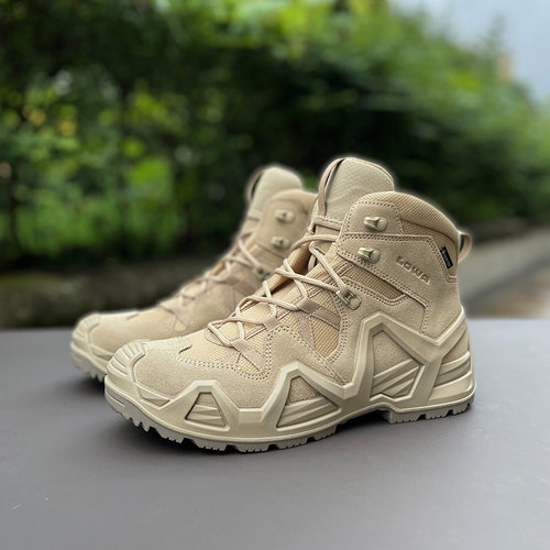 德国LOWA ZEPHYR MK2 GTX户外男女款中帮防水登山徒步鞋沙漠鞋靴 - 图0