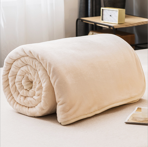 盖腿小毛毯定制logo网吧电影院纯色空调毯子酒吧剧本杀瑜伽午休毯 - 图3