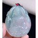 Myanmar natural grade A jade jade Laokeng ice species Amitabha pendant