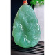 Burmese natural A-grade jade and jade pendant, exquisitely carved Laokeng ice-planted Green Dragon brand pendant