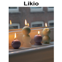 Li Zi Creative Styling Candle Decoration Small Pendulum Pieces in Likio Window sides Ins no incense Home Lavender Custom