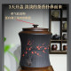 ເຄື່ອງປັ້ນດິນເຜົາ Yunnan Jianshui ສີມ່ວງ jaar ຊາຂະຫນາດໃຫຍ່ jar ນ້ໍາຂອງຄົວເຮືອນ Pu'er ຊາ jar ໄຫຊາ