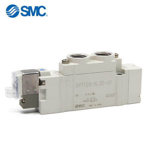 特价SMC气动电磁阀SY5120-5LZD-01/3120/7120/SY系列/01/02/M5/5G - 图0