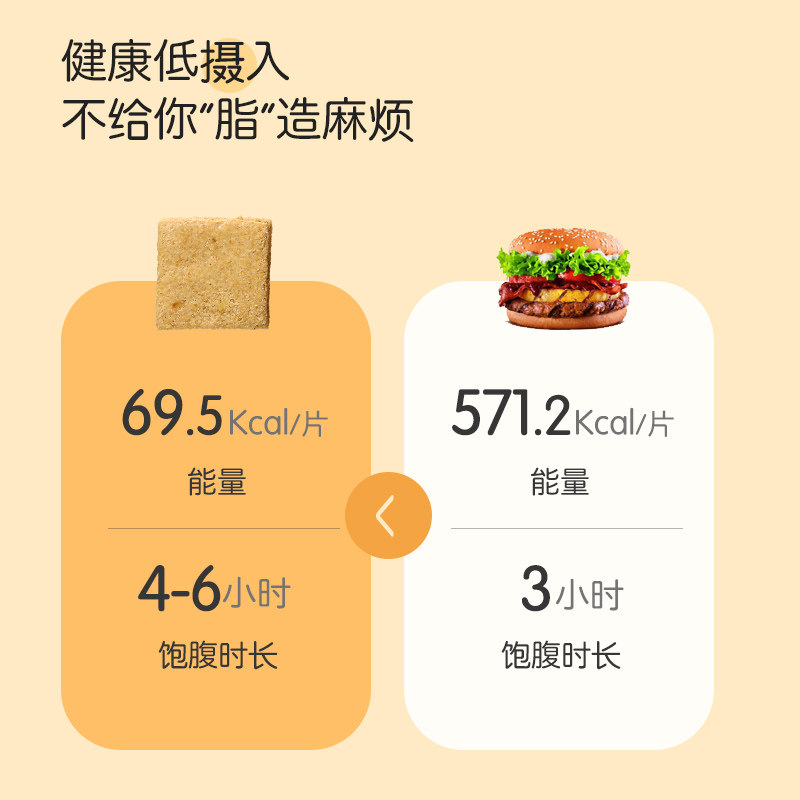 糖精代餐全麦粗粮低0压缩gi饼干 轩禧营养（消化）饼干