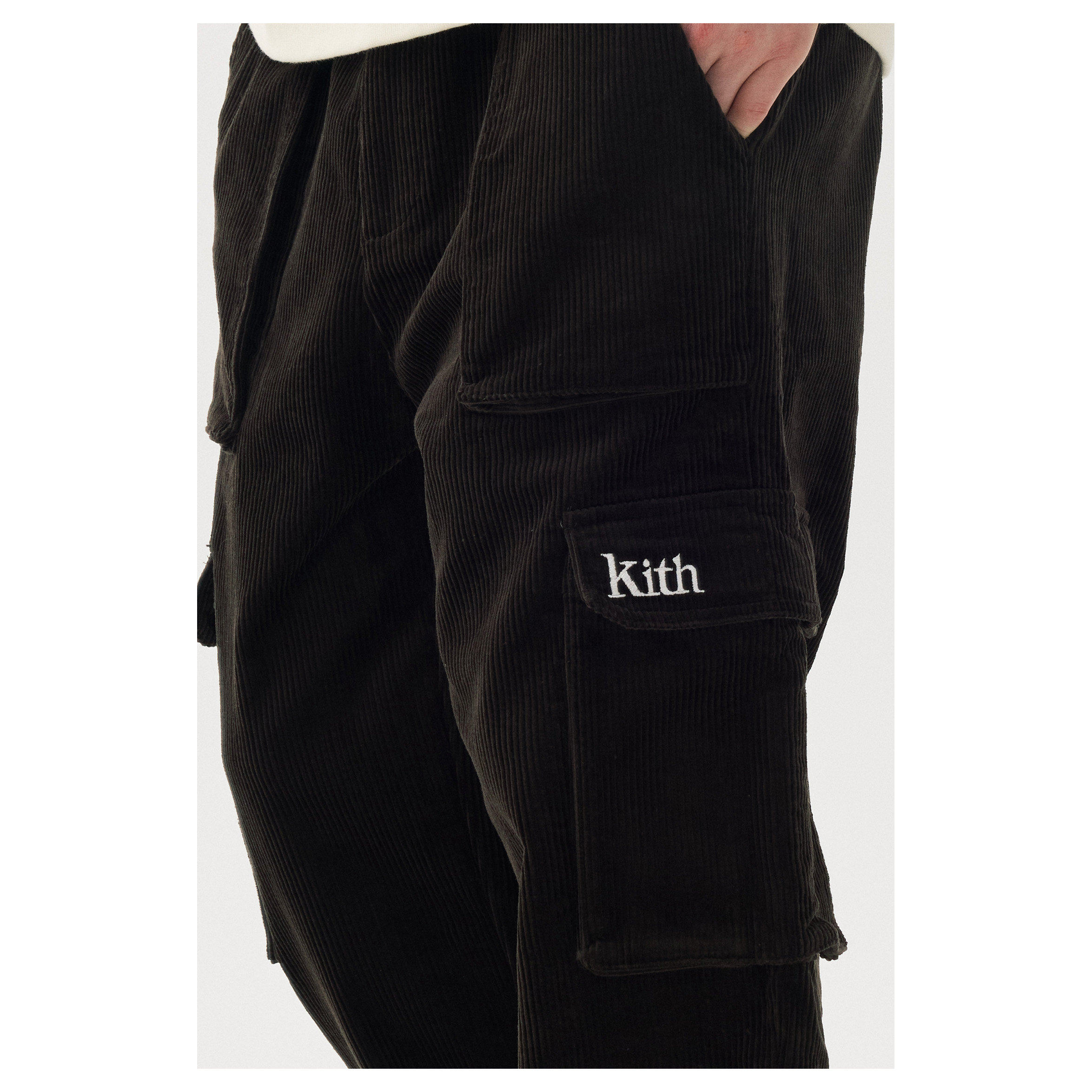 KITH刺绣多口袋工装裤男冬季保暖日系复古重磅灯芯绒直筒休闲长裤,淘宝优惠券,粉丝福利购,淘宝优惠卷