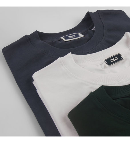 KITH美潮植绒口袋短袖夏新男女同款纯棉T恤圆领套头上衣休闲宽松 - 图2