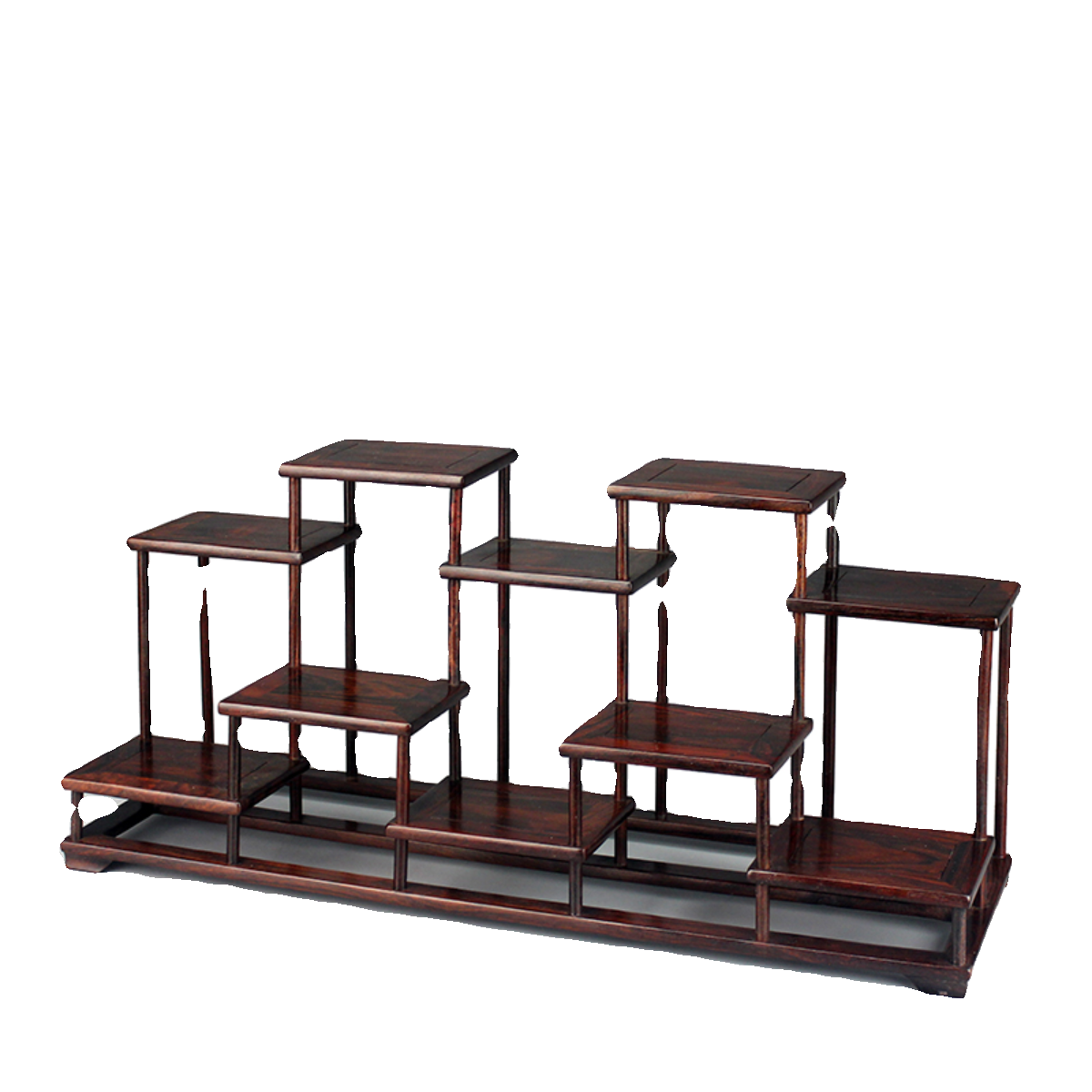 红酸枝榫卯红木小多宝阁茶壶茶具博古架工艺品盆景摆件展示收纳架,淘宝优惠券,粉丝福利购,淘宝优惠卷