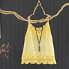 Tie-dye lace embroidered vest women's vest