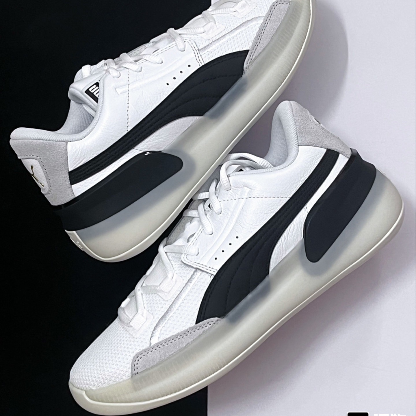 彪马PUMA Clyde Hardwood Team防滑透气低帮实战篮球鞋 193663-图0