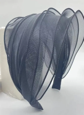 遮前额头顶白发的发卡头饰发带头巾头发稀少半帽薄款头顶遮盖神器