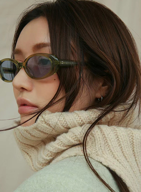 欧美新款2023椭圆太阳镜