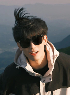 gm墨镜男复古方框户外登山护目开车专用偏光防紫外线太阳镜女显瘦