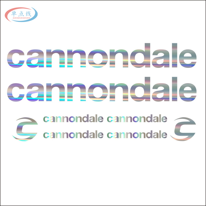 新佳能戴尔cannondale自行车贴标车架防水转印贴纸DIY装饰贴花 - 图1