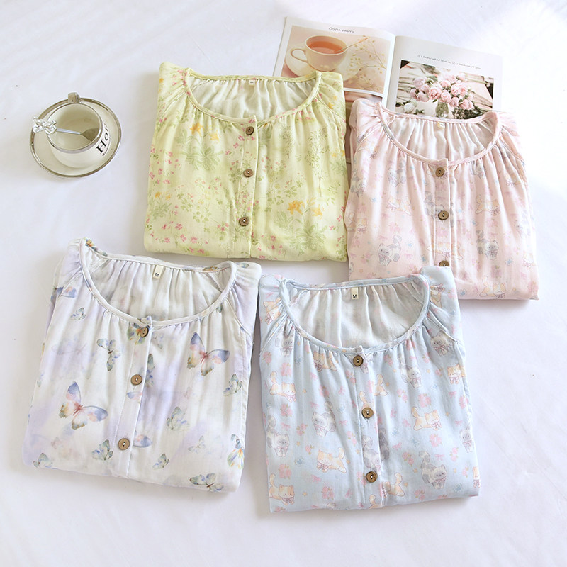 竹纤维月子服套装带胸垫孕妇产后哺乳衣棉纱透气长袖喂奶家居服,淘宝优惠券,粉丝福利购,淘宝优惠卷