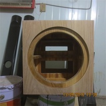 Pure solid wood production 10 inch ultra low sound cannons solid wood empty box low sound cannon empty box set as solid wood sound box
