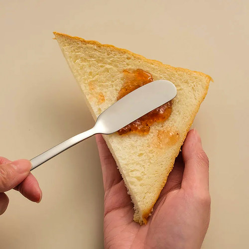 日式牛油刀花生酱涂黄油刀面包抹酱刀奶油刀果酱抹刀奶酪涂抹刀 - 图1