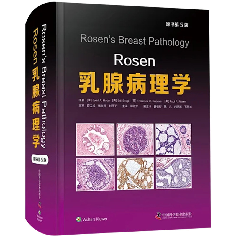 正版包邮 Rosen乳腺病理学（原书第5版）+乳腺介入超声 从病理到消融 2册 乳腺超声检查 临床实践 乳腺癌热消融乳腺病变穿刺活检