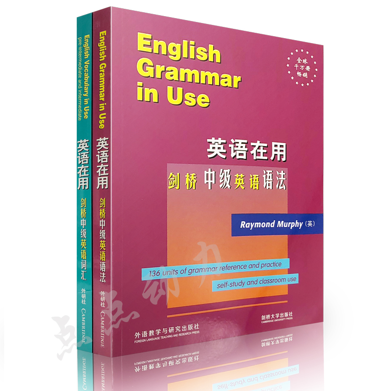 【英文版】剑桥中级英语语法语法+词汇全2册外研社 English Grammar in Use剑桥英语法教材实用大学英语语法自学教材-图3