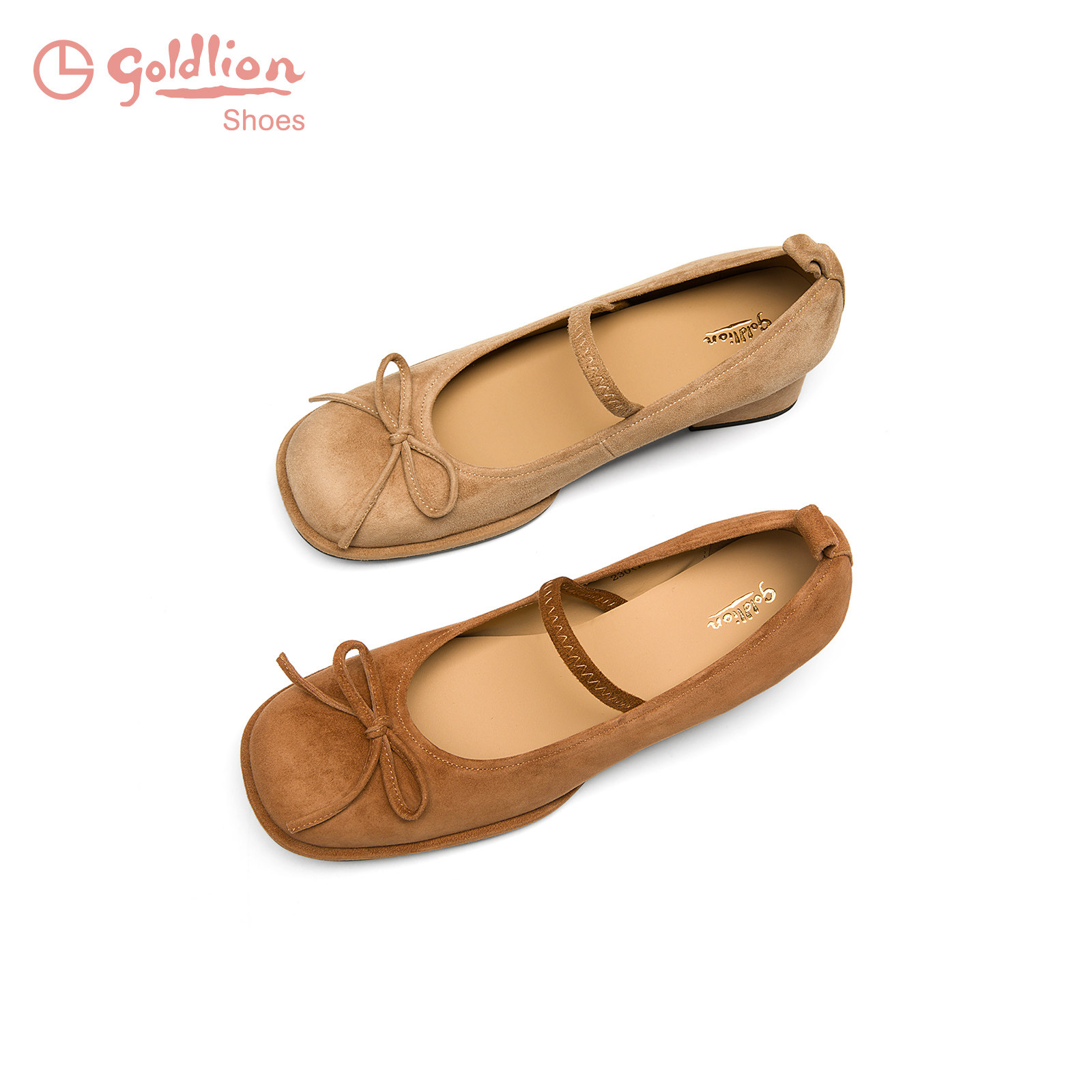 金利来高跟鞋女粗跟春季新款女鞋百搭绒面浅口单鞋温柔风玛丽珍鞋,淘宝优惠券,粉丝福利购,淘宝优惠卷