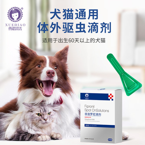 雪貂狗狗驱虫药猫咪体内体外一体宠物跳蚤蜱虫幼猫犬非泼罗尼滴剂 - 图3