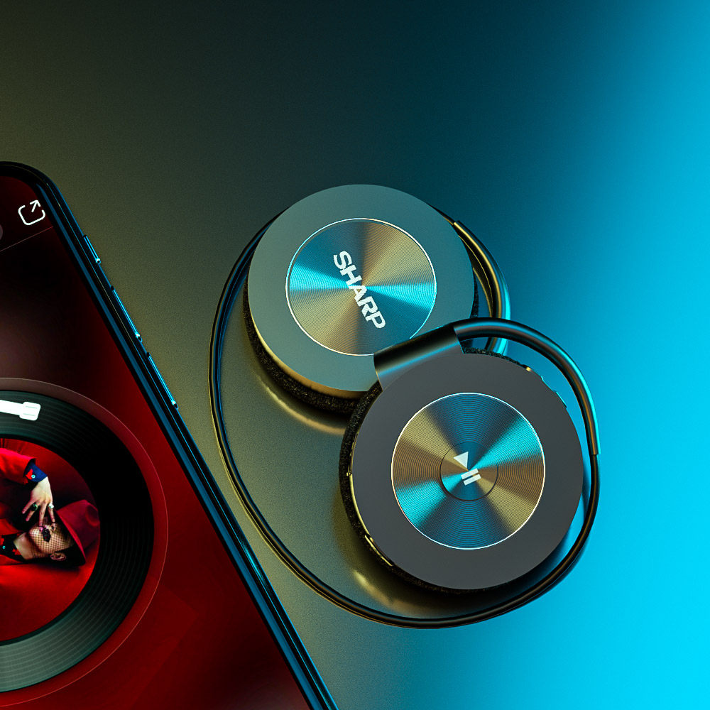 夏普无线蓝牙耳机2021苹果笔记本 志跃数码配件蓝牙耳机