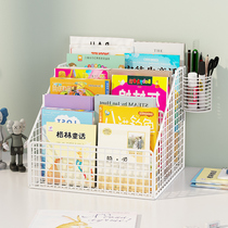 Small bookshelves Childrens desktop containing box Multi-layer plotter Bedside Floating Window Baby Desk Book Containing Shelf