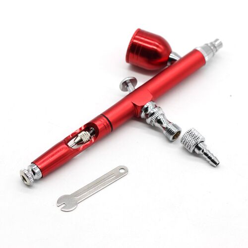 0.2mm Gravity Feed Dual Action Airbrush Air Brush Paint Spra-图1