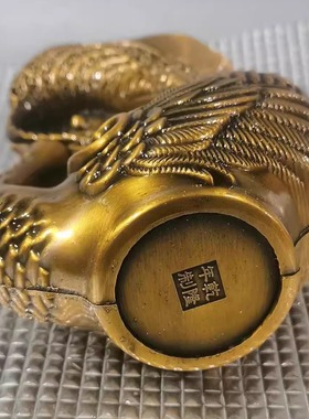 铜祝福中式客厅凤凰酒壶