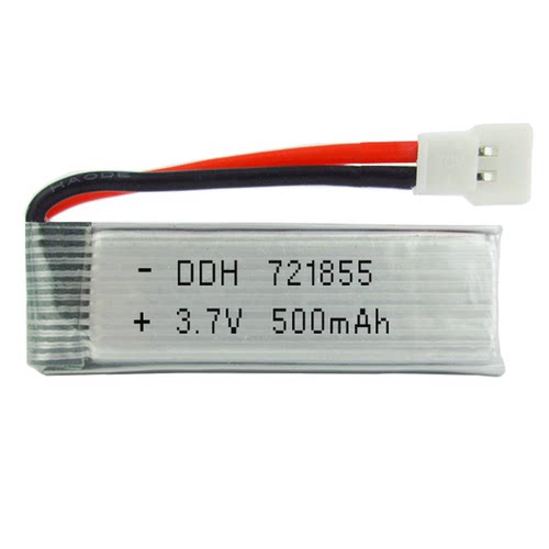 无人机3.7V500mAh伟力V966V977Q282飞行器H37 721855航模锂电池1S - 图3