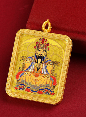 半手绘描金唐卡五爷各种