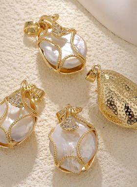 巴洛克珍珠项链新中式